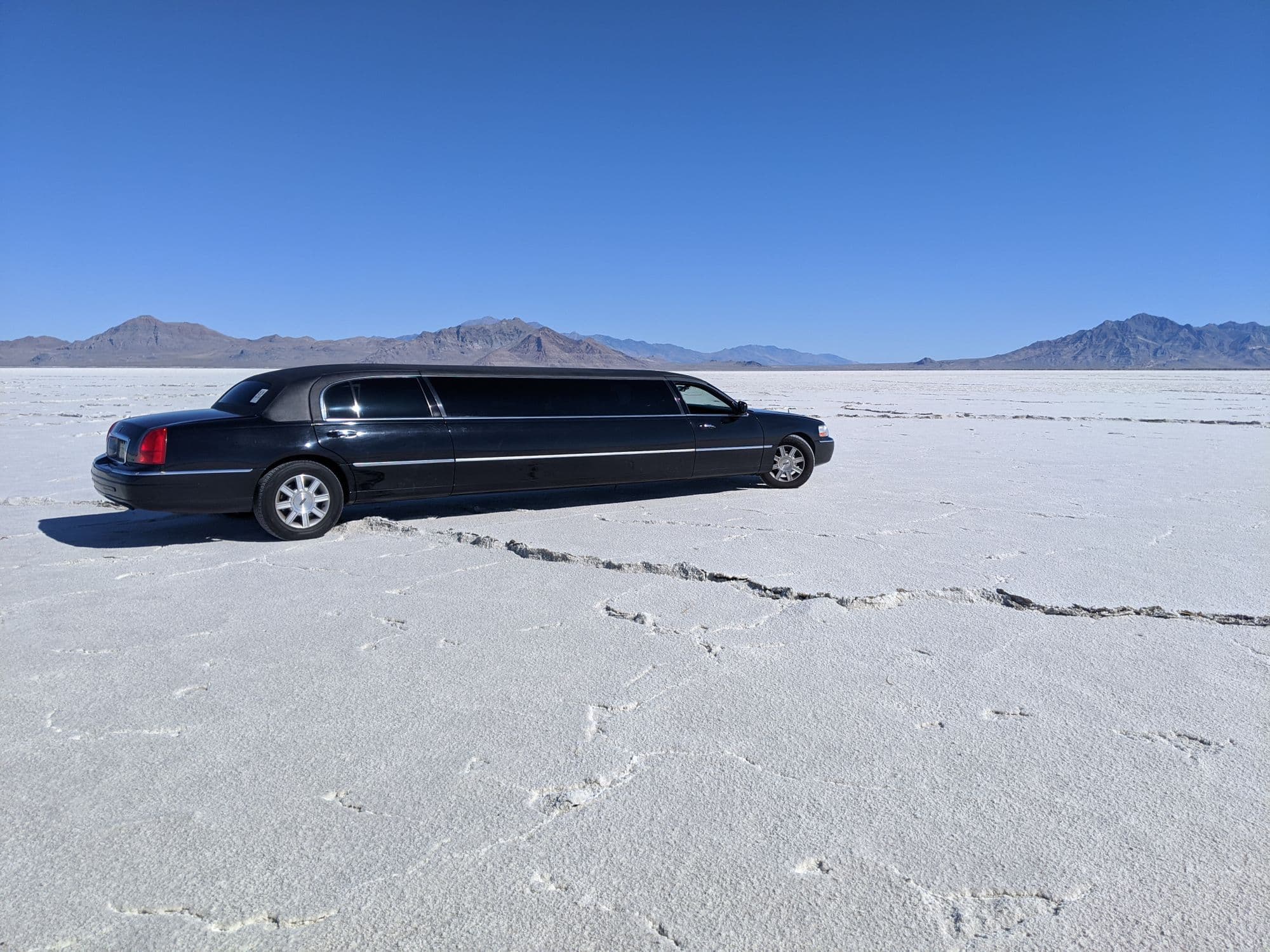 Black Stretch Limousine